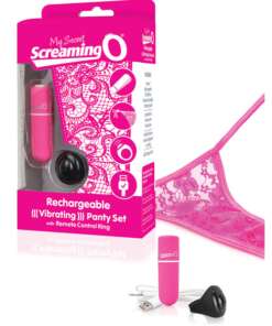 Screaming O My Secret Charged Remote Control Panty - Pink