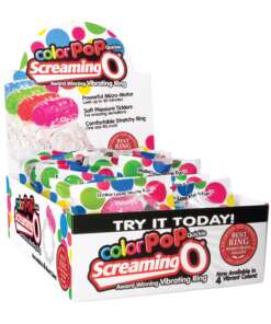 Screaming O Color Pop Quickie - Asst. Colors Box of 24