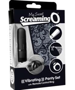 Screaming O My Secret Remote Control Panty Vibe - Black