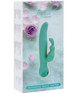 Touch by Swan Duo Rabbit Vibrator - Teal