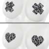 Leopard Lace Pasties - Pack of 2 (Heart & Cross)