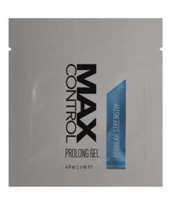 Max Control Prolong Gel Regular Strength  Foil - 2 ml Pack of 24