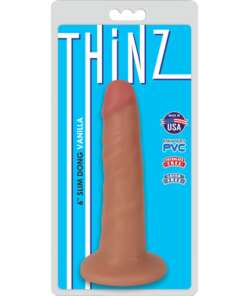 Curve Novelties Thinz 6" Slim Dong - Vanilla