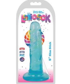 Curve Novelties Lollicock 6" Slim Stick - Berry Ice