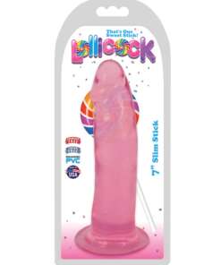 Curve Novelties Lollicock 7" Slim Stick - Cherry Ice