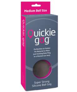 Quickie Ball Gag Medium - Black