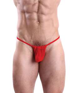 Cocksox Mesh Enhancing Pouch Slingshot Fiery Red MD