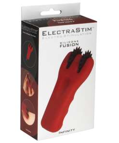 ElectraStim Silicone Fusion Infinity Pinwheel - Red/Black