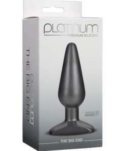 Platinum Silicone the Big End - Charcoal