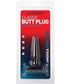 Classic Butt Plug - Small Black