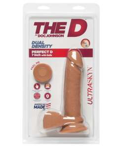 The D 7" Perfect D w/Balls - Caramel