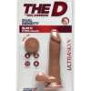 The D 6" Slim D w/Balls - Caramel