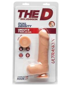 The D 7" Uncut D w/Balls - Vanilla