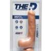 The D 9" Uncut D w/Balls - Vanilla