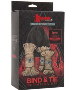 Kink Bind & Tie Initiation Hemp Rope Kit - 5 pc Kit