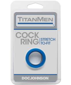 Titanmen Tools Cock Ring - Blue