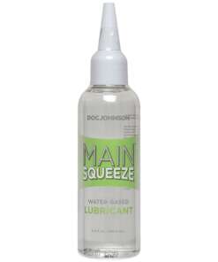 Main Squeeze Water-Based Lubricant - 3.4 oz