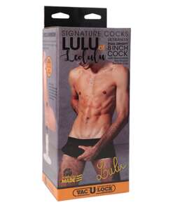 Signature Cocks ULTRASKYN 8" Cock  w/removable Vac-U-Lock Suction Cup - Lulu of Leolulu