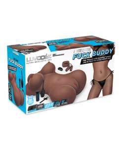 Luvdolz Remote Control Rechargeable Fuck Buddy w/Douche - Mocha