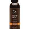 Earthly Body Hemp Seed Massage Lotion - 2 oz Dreamsicle