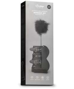 Easy Toys Beginners 6 Piece Beginners Bondage Set - Black