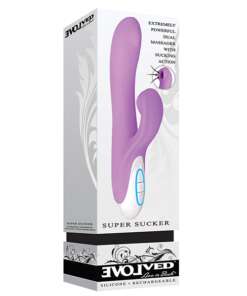 Evolved Super Sucker Dual Stim - Pink