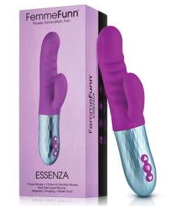 Femme Funn Essenza Thrusting Rabbit - Purple