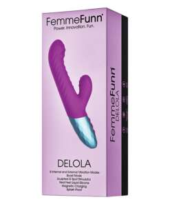 Femme Funn Delola Liquid Silicone Rabbit - Purple