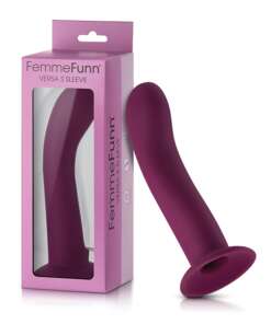 Femme Funn Versa Shaft Sleeve - Dark Fuchsia