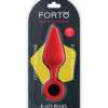 Forto F-10 Silicone Plug w/Pull Ring - Large Red