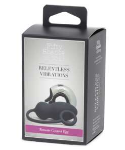 Fifty Shades of Grey Relentless Vibrations Remote Control Egg