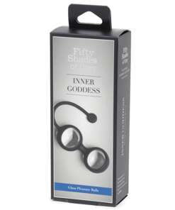 Fifty Shades of Grey Inner Goddess Glass Pleasure Balls 77 g