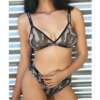 Vibes SAVAGE AF  Bralette & Cheeky Panty Camouflage QN