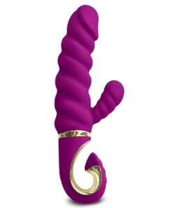 Gcandy Swirl Texture Rabbit - Sweet Raspberry