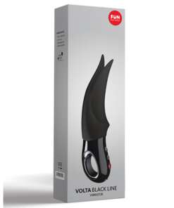 Fun Factory Black Line Volta Flutter Tip - Black