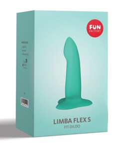Fun Factory Limba Flex Dildo - Small Caribbean Blue