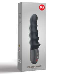 Fun Factory Stronic Surf Wavy Vibrator - Black