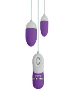 GigaLuv Dual Vibra Bullets - 10 Functions Purple