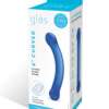 Glas 6" Curved G-Spot Glass Dildo