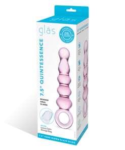 Glas Quintessence Beaded Glass Anal Slider