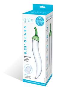 Glas Glass Naturals Chili Pepper Dildo
