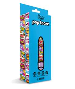 Pop Tease 5" Classic Vibe - Fck Purple