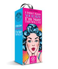 Pleasure Package I Didn't Know Your Size 4" Multi Speed Vibe  - Red