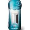 Shower Stroker Vibrating Mouth - Clear