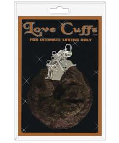 Love Cuffs Furry - Brown