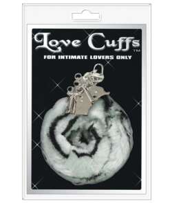 Love Cuffs Furry - Zebra