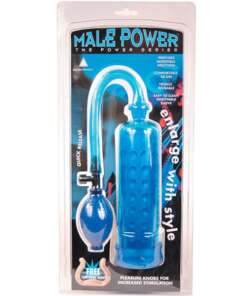 Male Power Pump - Blue