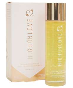 High On Love Hemp Massage Oil - Decadent White Chocolate