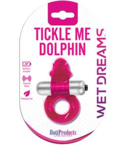 Wet Dreams Purrfect Pet Tickle Me Dolphin - Magenta