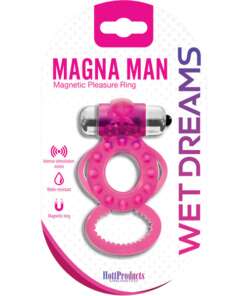 Magna-Man Magnetic Ring - Magenta